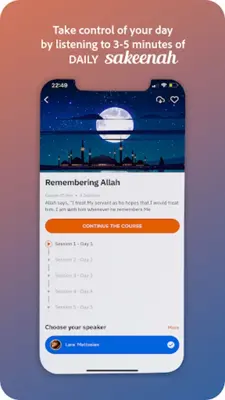 SAKEENAH-Muslim Meditation App android App screenshot 1